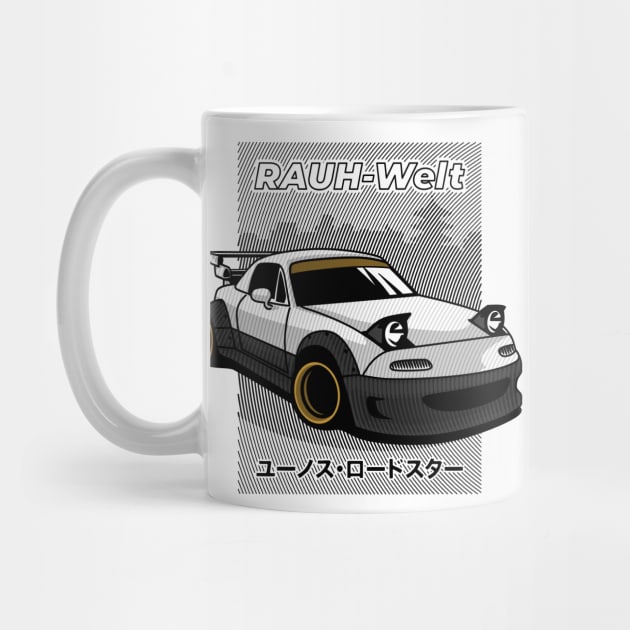 JDM car mazda miata rauh-welt by celengan